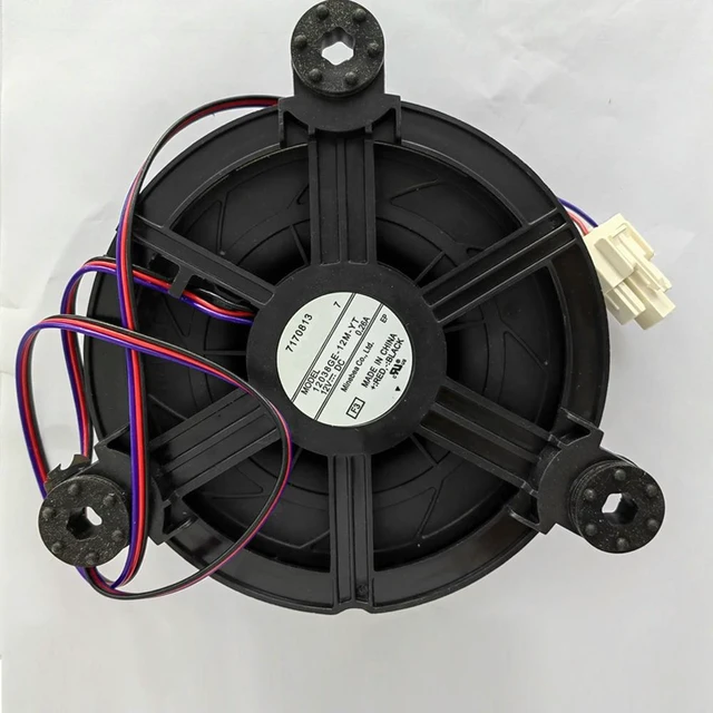 Main image of 1 PCS 12V 0.26A Fan Motor Freezer Refrigerator Cooling Fan 12038GE-12M-YT DC12V 0.26A 3Lines for Refrigerator Fan Parts