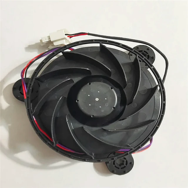Alt view image 3 of 3 - 1 PCS 12V 0.26A Fan Motor Freezer Refrigerator Cooling Fan 12038GE-12M-YT DC12V 0.26A 3Lines for Refrigerator Fan Parts