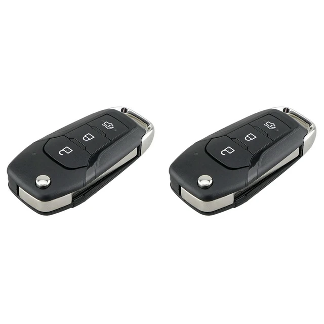 Alt view image 2 of 3 - 2X Car Remote Key 3 Button 433Mhz 49Chip Fit For Ford KA+ Modeo Glaxy S-Max 2014 2015 2016 DS7T-15K601-B
