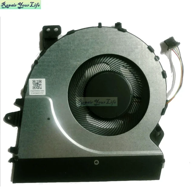 Alt view image 2 of 3 - DC5V CPU Cooling Fan For ZENBOOK 14 UX431F UM431D UM431DA UX431FA UX431FN UX431 UX431FL 13NB0MB0P01011 Notebook Cooler Fans
