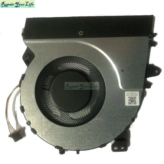 Alt view image 3 of 3 - DC5V CPU Cooling Fan For ZENBOOK 14 UX431F UM431D UM431DA UX431FA UX431FN UX431 UX431FL 13NB0MB0P01011 Notebook Cooler Fans