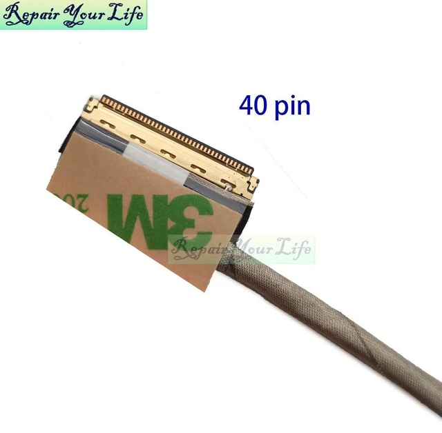 Alt view image 2 of 3 - LCD Screen Cable For GF75 WF75 GF76 9SD 10UE 10TK 11UE MS17F3 MS-17L1 K1N-3040203-H39 Laptop EDP Video Display Screen Cables