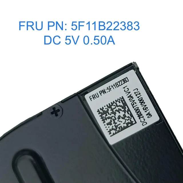 Alt view image 3 of 3 - 5F11B22383 Laptop Cooling Fan for Yoga 6 13ALC6 82FN, 6-13ARE05 13ALC6 82ND CPU Cooler Fans BAPC0605R5HY002 DC 5V 0.50A
