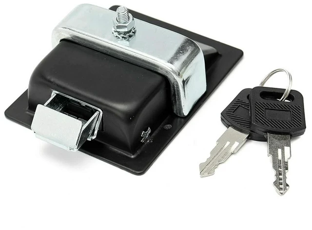 Main image of 3X Rv Car Paddle Entry Door Lock Latch Handle Knob Camper-Trailer Pull Type Panel Door Lock