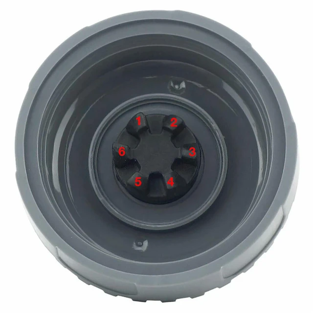 Alt view image 2 of 3 - 1 PCS Blade for Nutri Ninja BL660 BL663 BL663CO BL665Q BL740 Blender Blade Base Replacement Juicer Parts