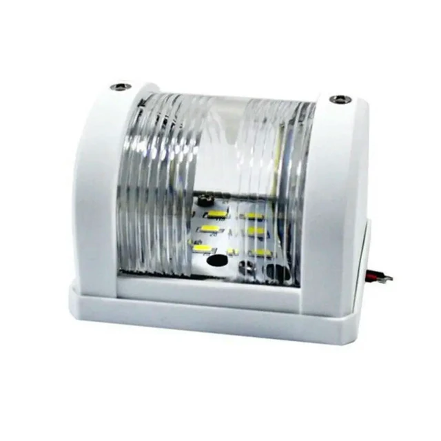 Alt view image 3 of 3 - 2X Boat 12V Navigation Lights White Stern Light Marine Safe Night Sailing Signal Lamp For Fishing Boat Yacht Pontoon