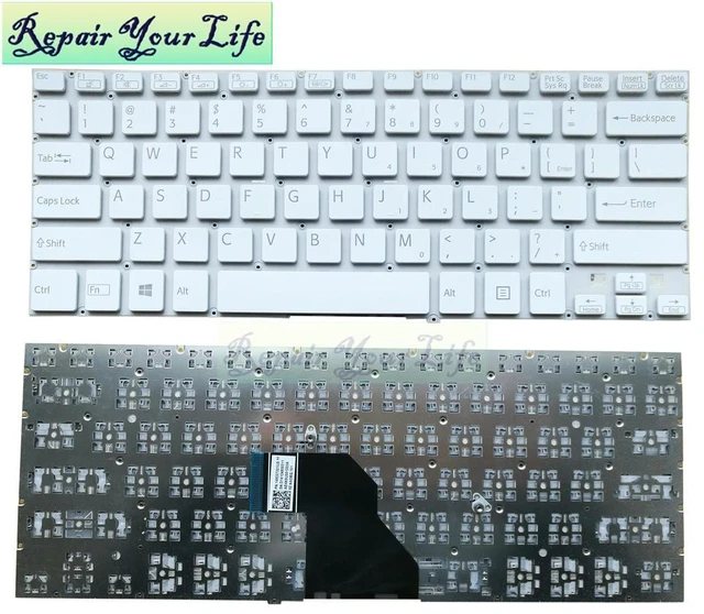 Main image of Laptop Keyboard for SVF142C29U SVF142C29M SVF142C SVF142 SVF141 SVF1421E2E SVF1421L1E US English layout 149237321
