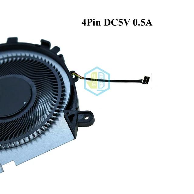 Alt view image 3 of 3 - 14 Inch Laptop Cooling Fan for Yoga C740 81TC Series C740-14IML CPU Cooler Fan Radiator AT1FG001VV0 DFS2001054A0T FLMT