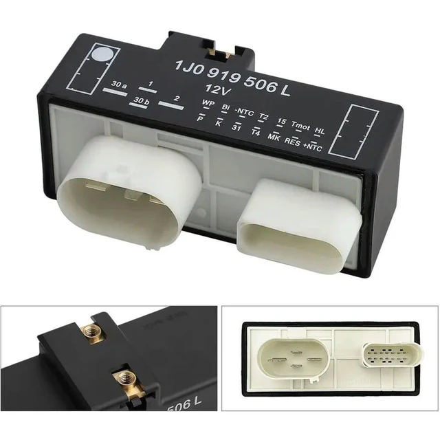 Alt view image 2 of 3 - Fan Control Relay Module 1J0919506L For VW Golf MK4 Fan Control Unit