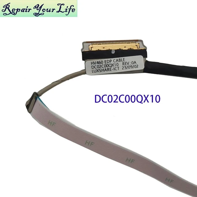 Alt view image 3 of 3 - Laptop Flex Video LCD Screen Cable For V14 G3 IAP ABA 82TU V14 G4 AMN IRU IAH IAN ABP DC02C00QX00 DC02C00QX20 5C10S30216