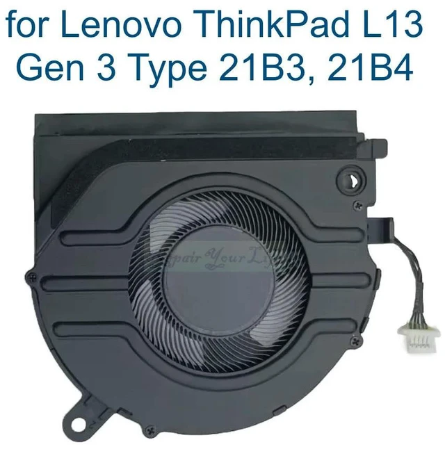 Main image of Laptop Cooling Fan for L13 Gen 3 Gen 4 ThinkPad 21B3 21B4 21FN 21FQ Notebook PC CPU Cooler Radiator 5F10Z58252 5F10Z58251