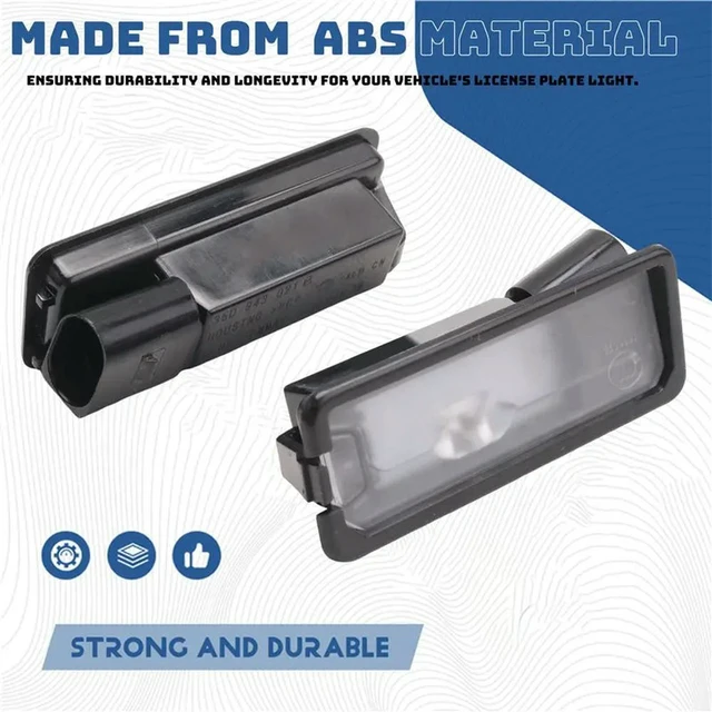 Alt view image 2 of 3 - License Plate Light 95863162000 1 Pair For Cayenne Macan Car Accessories