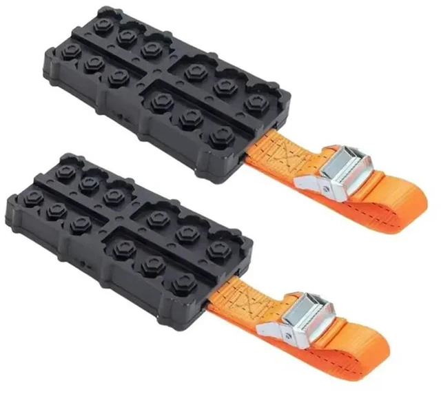 Main image of Rescue Tool 2Pcs Car For Snow Chains Emergency Traction Chains For Snow Sand Mud Ice Traction Blocks For Truck