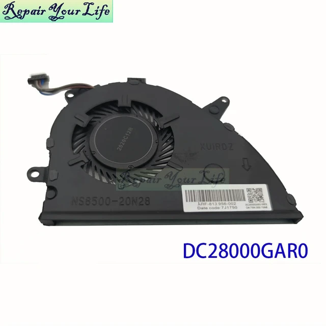 Alt view image 3 of 3 - DC 5V CPU Cooling Fan For Pavilion 15-CW 15-CS CS0053 15T-CS L25584-001 TPN-Q210 NS85B00 17K24 20N28 Notebook Cooler Fans