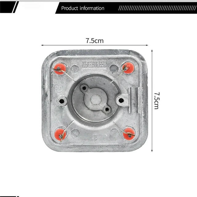 Alt view image 3 of 3 - 1 PCS 220V/1500w Garment Steamer Heater Heating Parts For Garment Steamer GS28-BJ/GS29-BJ Steaming Machine Repair Parts