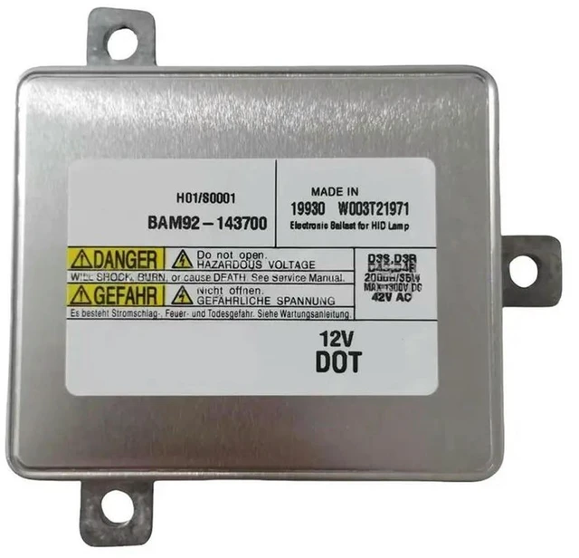Main image of For BAM92-143700 W003T21971 D3S Xenon Headlight Ballast