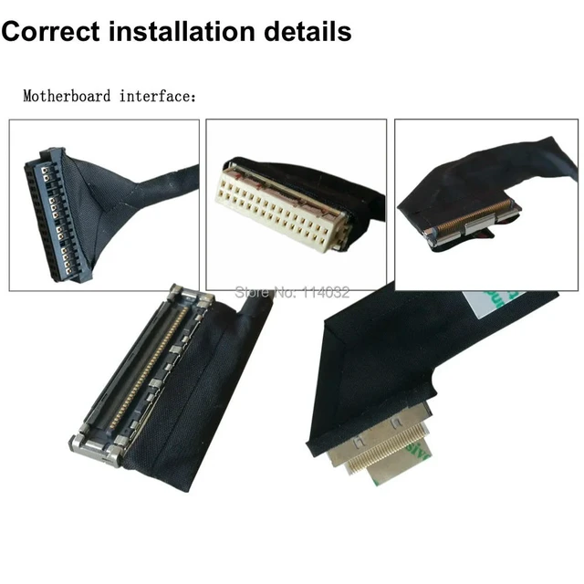 Alt view image 3 of 3 - Non-Touch LCD LVDS Cable For Vivobook 15 X542 X542UA X542UAR UAP X542UR X542UQ A580 1422-02MN0AS 02MP0AS 14005-02320200 30p