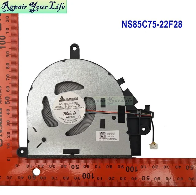 Main image of Notebook PC CPU Cooling Fan For Slim 3 15IRH8 15IAH8 15IRU8 15IAN8 15ABR8 15AMN8 15IRU9 5F10S14078 NS85C75-22F28