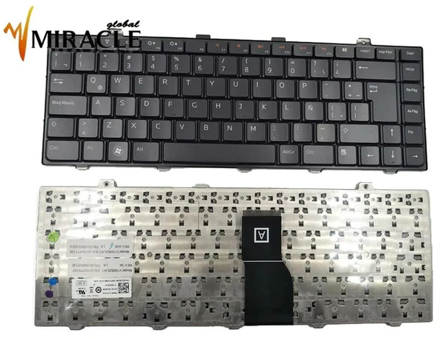 Main image of Latin Notebook Keyboard For STUDIO 15 15Z L501X XPS 14 L401X E6410 LA/SP Spanish Without Backlight 0DJ8GM V100825JK1