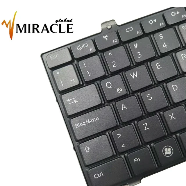 Alt view image 3 of 3 - Latin Notebook Keyboard For STUDIO 15 15Z L501X XPS 14 L401X E6410 LA/SP Spanish Without Backlight 0DJ8GM V100825JK1