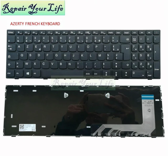 Main image of French AZERTY Keyboard For 110-17ISK 17IKB 110-17ACL 110-17IKB 110-17 5N20L25871 V6386A PK1311W2A18 Notebook Teclado