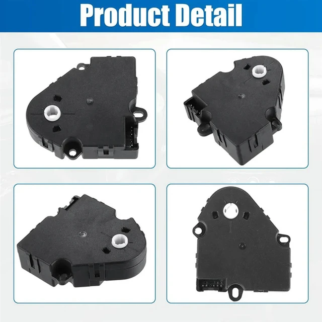 Alt view image 2 of 3 - Air Door Actuator HVAC For Chevy Silverado Tahoe GMC Envoy Yukon Heater Blend 52402588 16163982 89018365