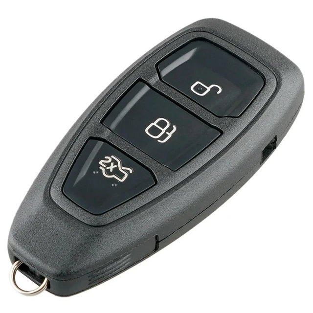 Alt view image 2 of 3 - 2X Car Remote Key 3 Buttons Fit For Ford Focus C-Max Mondeo Kuga Fiesta B-Max 433Mhz