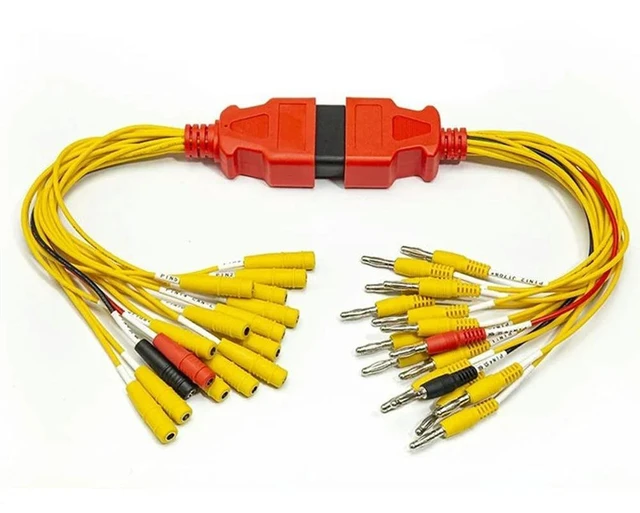 Main image of OBD2 OBD Universal Jumper Car Connector Plug 16 Pin Male Female Fault Diagnosis Tool Brush ECU Diagnostic Cable
