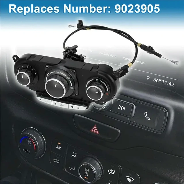 Alt view image 2 of 3 - Car Accessories For Buick Excelle 2008-2015 9023905 Air AC Heater Panel Control Switch