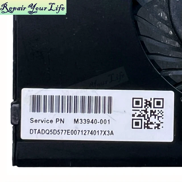 Alt view image 3 of 3 - Notebook Cooler CPU Fan For Pavilion 15-CU 15-CU000 TPN-Q209 L26237-001 M33940-001 NS85B00-20D17 17K20 Cooling Radiator Fans