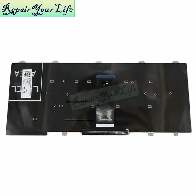 Alt view image 2 of 3 - FTTYH French AZERTY Keyboard for Latitude 14 E5450 E5470 5480 5490 E5490 Single Point 0FTTYH PK1313D3A13 MP-13L76F06698