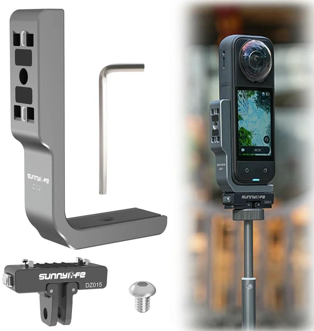Main image of L-Shaped Horizontal Vertical Aluminum Alloy Bracket Adapter Adapter Border Compatible for X5 X4 Accessories