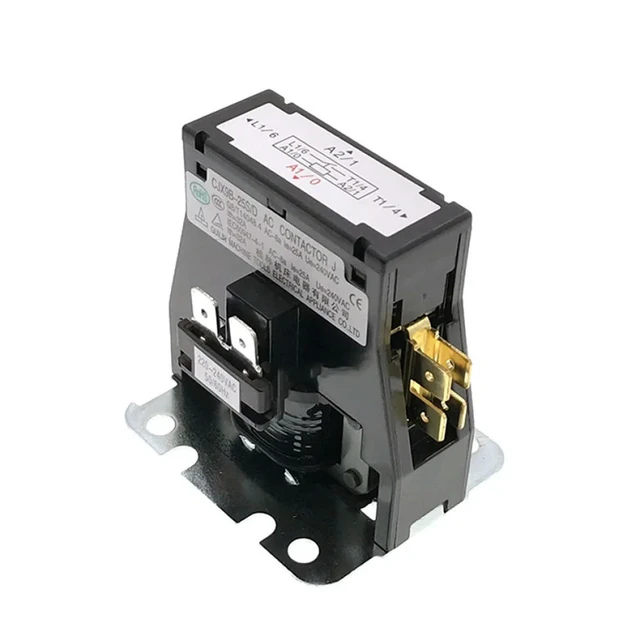 Alt view image 2 of 3 - 1Pcs CJX9B-25S/D 220-240VAC Air Conditioner Coil Magnetic Contactor for Gree AUX Air Conditioning AC Contactor Compressor Parts