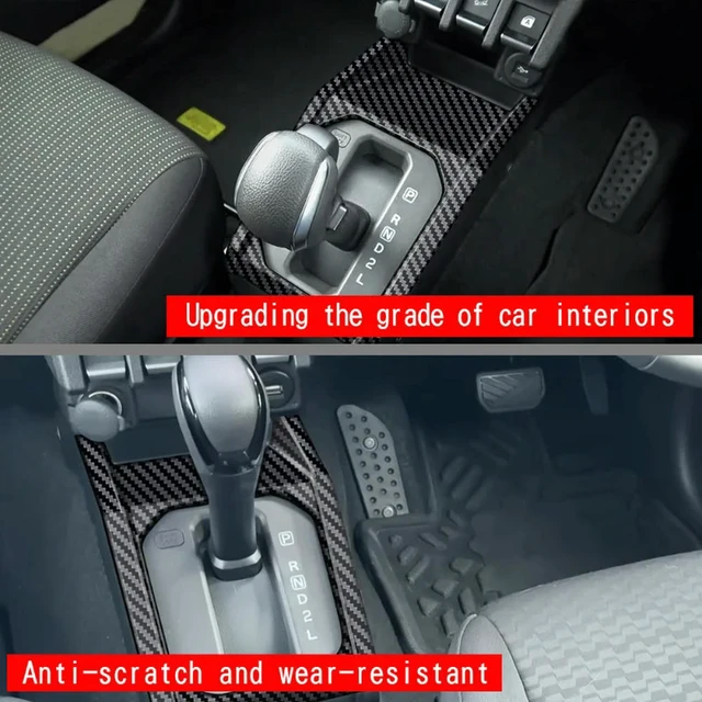 Alt view image 2 of 3 - Car Gear Shift Panel Outer Frame Interior Accessory Kit For Jimny Nomade 2025