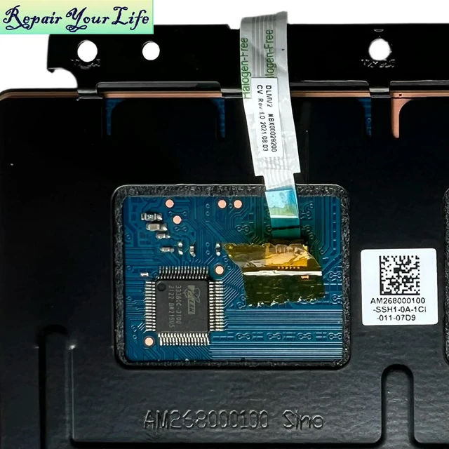 Alt view image 2 of 3 - Laptop TouchPad Trackpad Module Board For V330-14ARR V330-14IKB V330-14ISK V130-14IGM AM268000100 SA469D-22HB