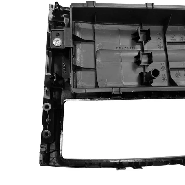Alt view image 2 of 3 - Front Center Radio Blind Panel Frame For Mitsubishi Pajero V73 3.0L 2006-2025- 8002A341 Car Console Faceplate