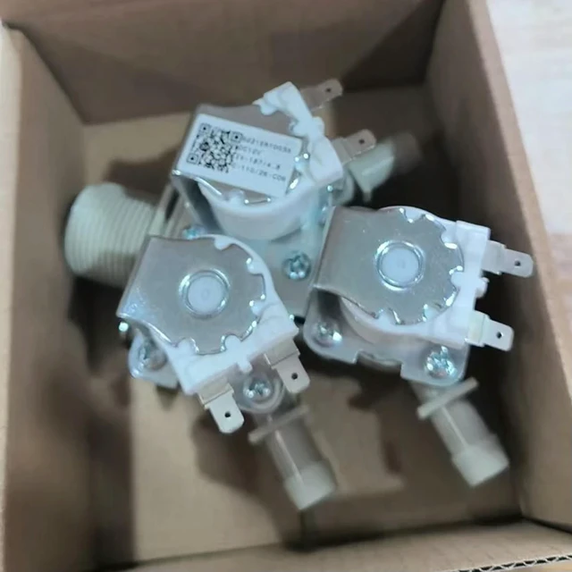 Alt view image 3 of 3 - Washing Machine Water Inlet Valve DC 12V 5221ER1003S Water Inlet Solenoid Valve Washing Machine Repair Part