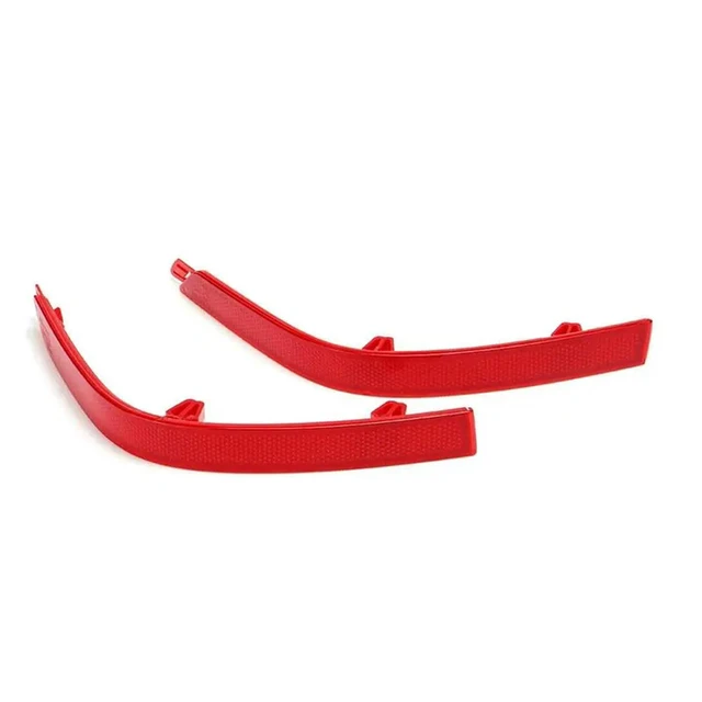 Alt view image 3 of 3 - For VW T6 Transporter Multivan 1 Pair LED Rear Bumper Reflector Light 7E0945105E 7E0945106E