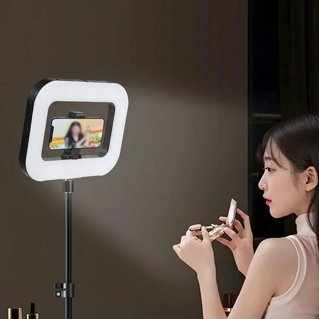 Alt view image 3 of 3 - phone Video Rig Lamp Multi-Purpose Charging Photography Light Adjustable Bicolor Photography Fill Lamp for Live Broadcast