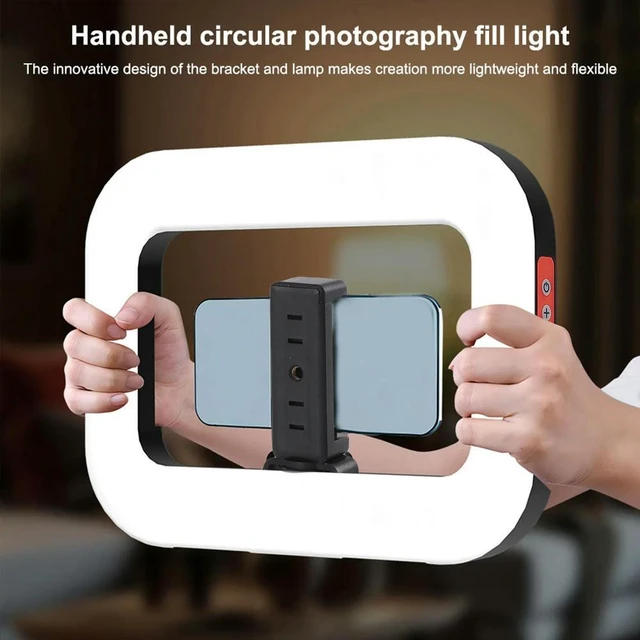 Main image of phone Video Rig Lamp Multi-Purpose Charging Photography Light Adjustable Bicolor Photography Fill Lamp for Live Broadcast