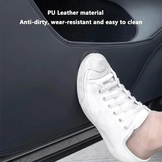 Alt view image 2 of 3 - For Tesla Model Y Juniper 2025 Car Door Anti-Kick Pads & Side Panel Protector Anti-Scratch Interior Accessories