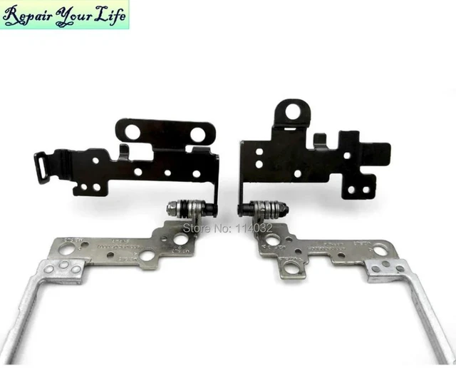 Alt view image 2 of 3 - LCD Hinges for Pavilion Notebook 17-AY 17-Y 17-X 270 G5 Right & Left Screen Hinge Set 856599-001 433.08C05.0001 433.08C06