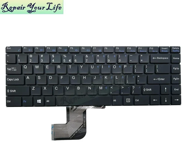 Main image of US English Keyboard For MEDION AKOYA E4272 MD63320 MD63300 MD61612 3002677 NB013-3US YMS-0087-B United States Notebook Keyboards