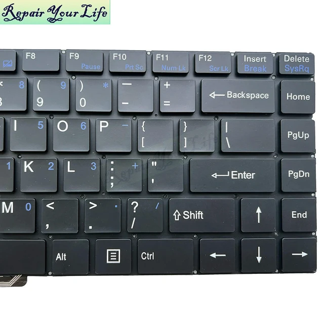 Alt view image 3 of 3 - US English Keyboard For MEDION AKOYA E4272 MD63320 MD63300 MD61612 3002677 NB013-3US YMS-0087-B United States Notebook Keyboards