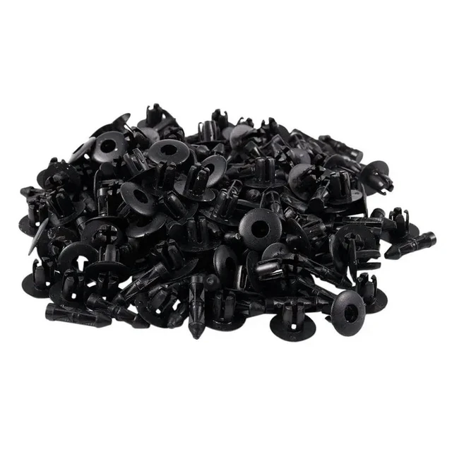 Alt view image 2 of 3 - 7Mm Hole Plastic Rivets Fastener Auto Car Fender Bumper Push Clips 1000 Pcs