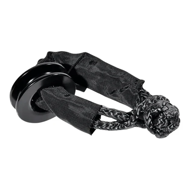 Main image of Rope+ Shackle Winch Recovery Snatch Ring Pulley For ATV UTV SUV Off-Road Towing Truck 4X4 Boat Marine