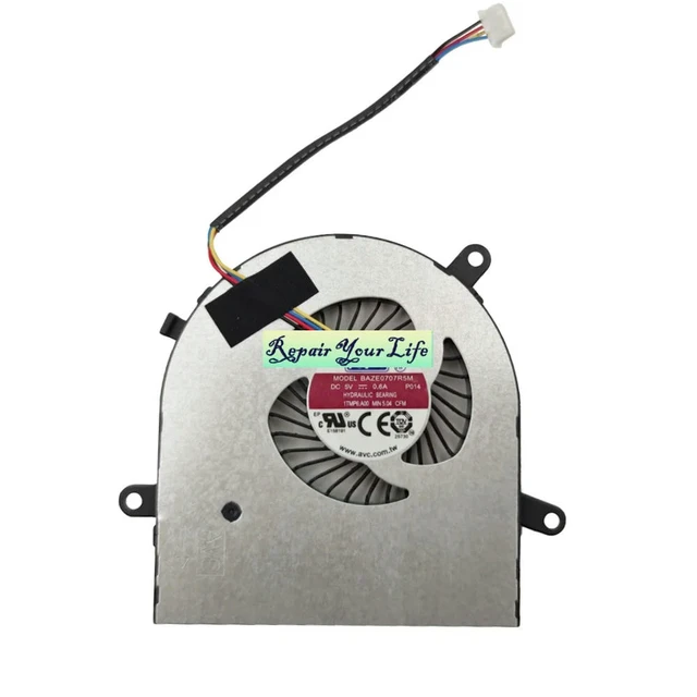 Alt view image 2 of 3 - CPU Cooling Fan for Inspiron 24 AIO 3475 5400 5490 ALL-IN-ONE PC Computer 01TMP6 CB0058 BAZE0707R5M-P014