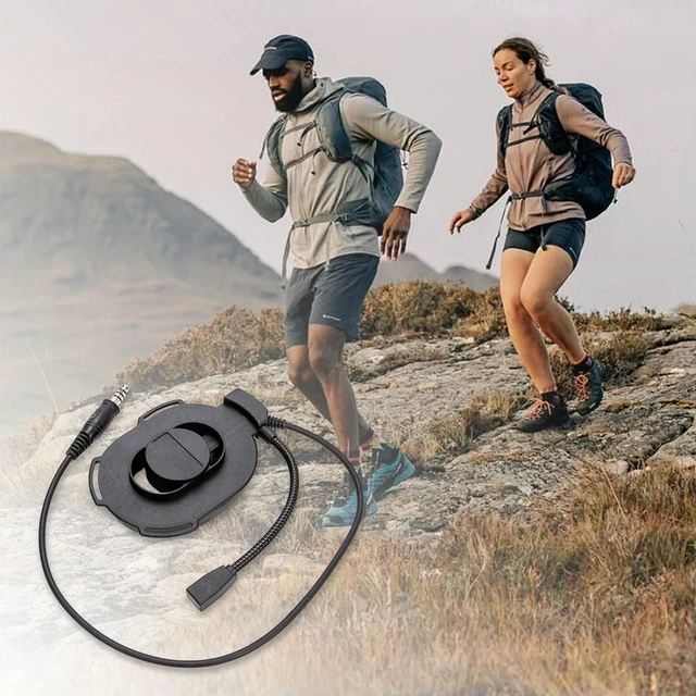 Alt view image 2 of 3 - HD01 7.1 MM Headset Earpiece Earpiece Microphone Wakie Talkie Headset Two Way Radio Headset for Bowman Elite II Radio Headset