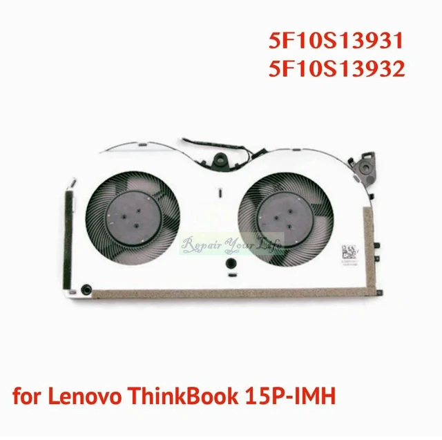 Main image of 5F10S13931 CPU Cooling Fans For ThinkBook 15P-IMH Notebook Cooler Radiator Fan Internal Parts 5F10S13932 BAPA1508HP001