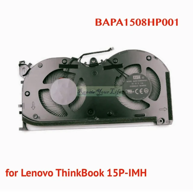Alt view image 2 of 3 - 5F10S13931 CPU Cooling Fans For ThinkBook 15P-IMH Notebook Cooler Radiator Fan Internal Parts 5F10S13932 BAPA1508HP001